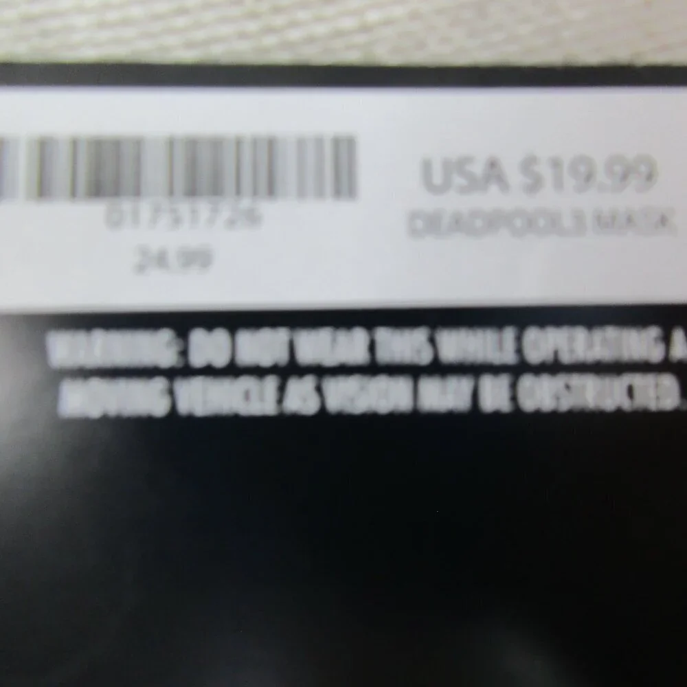 Cosplay Deadpool Full‎ Face Mask High Quality Perspective Breathable Knit Helmet